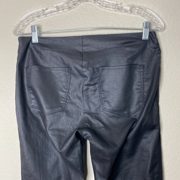 3X1 pants black coated wax skinny women’s 30 stretchy EUC Revolve - Picture 4 of 9